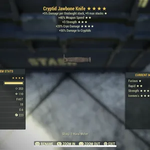 Invisible Knife 4 Star