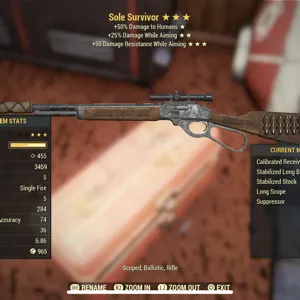 Legacy Sole Survivor