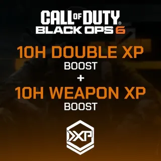 Call of Duty Black Ops 6 - 10 Hours Double XP Boost + Double Weapon