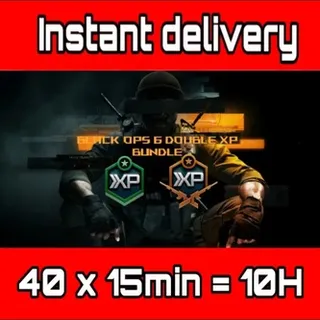 Call of Duty Black Ops 6 - 10 Hours Double XP Boost + Double Weapon