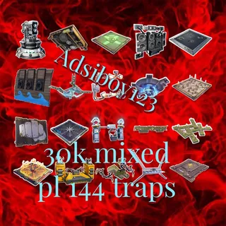 30k mixed pl 144 gr traps