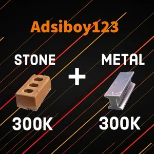 Bundle | 300k stone + 300k metal