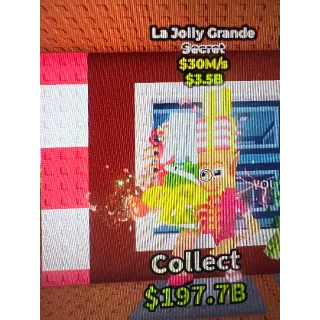 Steal a brainrot La jolly grande 30m/s