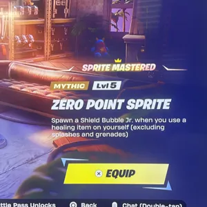 zero point sprite MAXED