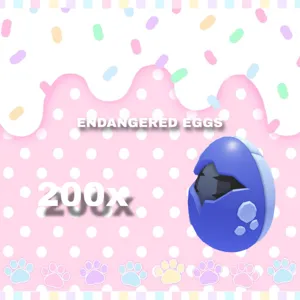 200x endangered eggs