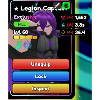 Legion Captain I Anime Defender