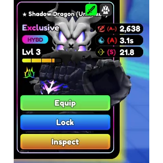 Shadow Dragon I Anime Defenders