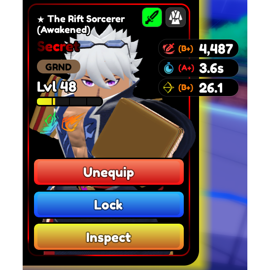 The Rift Sorcerer I Anime Defenders - Anime Defenders Game Items - Gameflip