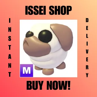 Mega Snowball Pug - Adopt me 