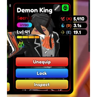 Demon King I Anime Defenders