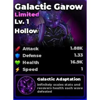 Hollow Galactic Garow - Roll Anime to Fight!