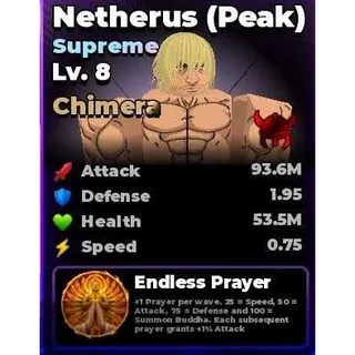 Chimera Viking Netherus (Peak) - Roll Anime to Fight!