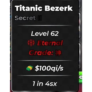Titanic Bezerk - Anime Dice