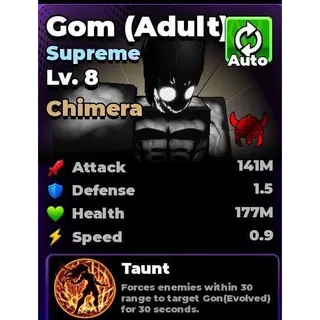 Chimera Viking Gom (Adult) - Roll Anime to Fight!