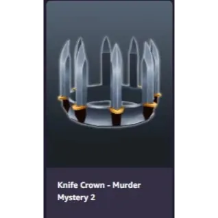 Roblox Key Knife Crown - Murder Mystery 2