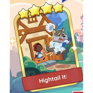 Hightail lt!  4⭐ GOLD STICKER MONOPOLY GO GOLDEN BLITZ