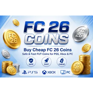 EA SPORTS FC 26 Ultimate Team 5 Million COINS - XBOX / PS / PC INSTANT DELIVERY