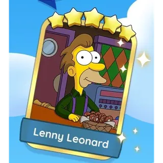 Lenny Leonard 5 ⭐ Monopoly Go ⭐ Fast Delivery GOLDEN BLITZ