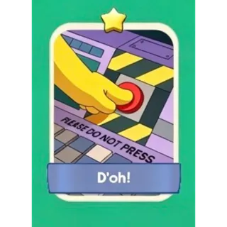 SET 2-7D'oh! MONOPOLY GO