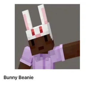 MINECRAFT【Bunny Beanie】TWITCH DROPS SKIN JAVA & BEDROCK