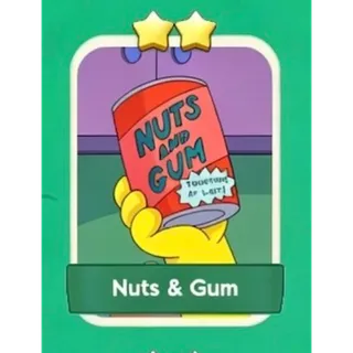  Nuts & Gum  MONOPOLY GO SET 5-1 
