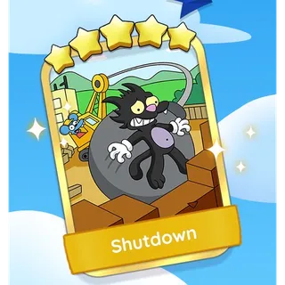 Shutdown 5 ⭐ Monopoly Go ⭐ Fast Delivery GOLDEN BLITZ