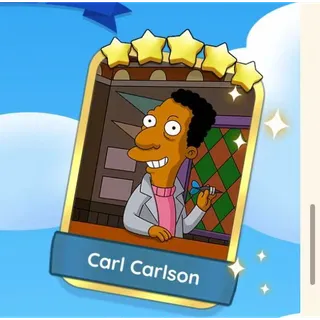 Carl Carlson 5 ⭐ Monopoly Go ⭐ Fast Delivery GOLDEN BLITZ