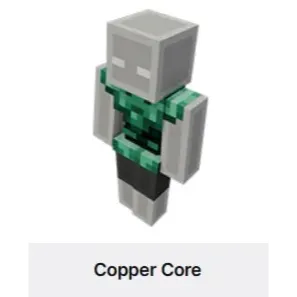 MINECRAFT【Copper Core】TWITCH SKIN JAVA & BEDROCK GLOBAL