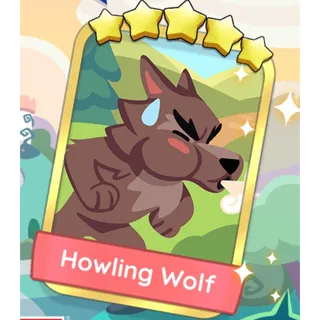 Howling Wolf 5 ⭐ Monopoly Go ⭐ Fast Delivery GOLDEN BLITZ