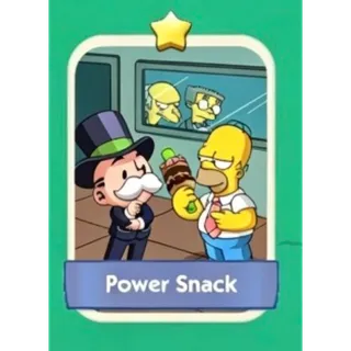 SET 2-8 Power Snack  MONOPOLY GO