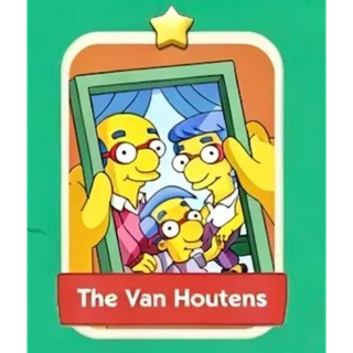 SET 3-5 The Van Houtens MONOPOLY GO