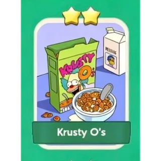  Krusty O's MONOPOLY GO  SET 5-2 