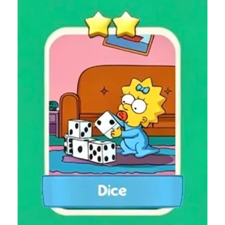 Dice MONOPOLY GO SET 7-2 