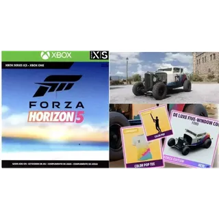 Forza Horizon 5 Controller DLC 1932 Ford Coupe + Color Pop Emote + Tee