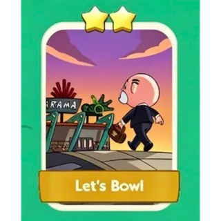  Let's Bowl MONOPOLY GO SET 6-1 