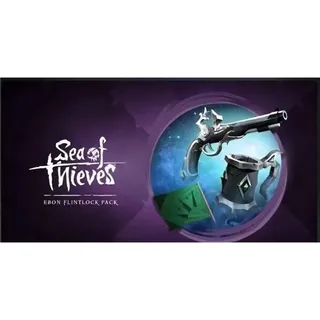 Sea of Thieves Ebon Flintlock Pack Obsidian Flag Onyx Tankard  XBOX / PC CODE