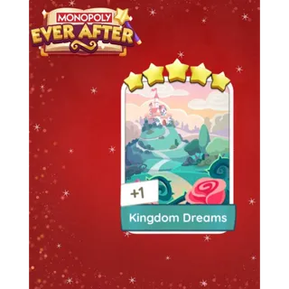 Kingdom Dreams - Set 23 – Monopoly GO Sticker - Instant Delivery