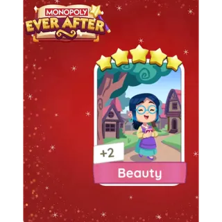 Beauty - Set 22 – Monopoly GO Sticker - Instant Delivery