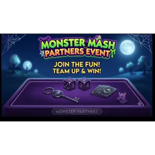 1 Slot  Monster Mash Partners   🔥 Event MONOPOLY GO   RUSH