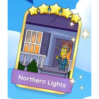 Northern Lights 4⭐ GOLD STICKER MONOPOLY GO GOLDEN BLITZ
