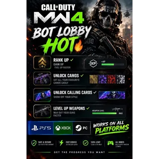 Call of Duty: Modern Warfare 4 【MW4】1 Hour【 Bot Lobby 】 PC/xbo/ps