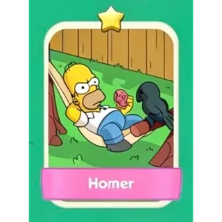 SET 1-5 Homer MONOPOLY GO