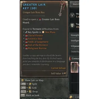GREATER LAIR KEY X2000 S13 FAST DELIVERY 5-10 MINS 