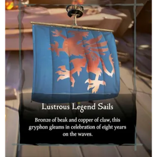 Sea of Thieves Lustrous Legend Sails Xbox Windows DLC - FAST DELIVERY