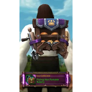 World of Warcraft: Piping Hot Portable Bakery Backpiece - GLOBAL 🌎 KEY