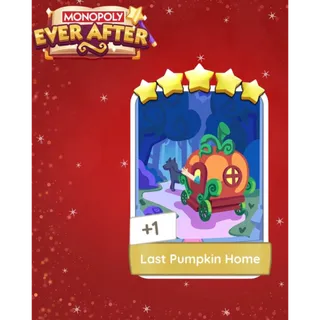 Last Pumpkin Home Set 16 – Monopoly GO Stickers - Instant Delivery