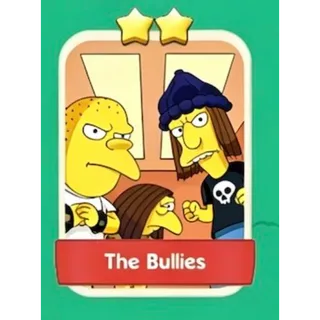 SET 3-8 The Bullies MONOPOLY GO
