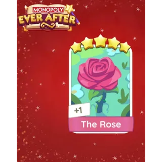 The Rose - Set 22 – Monopoly GO Sticker - Instant Delivery