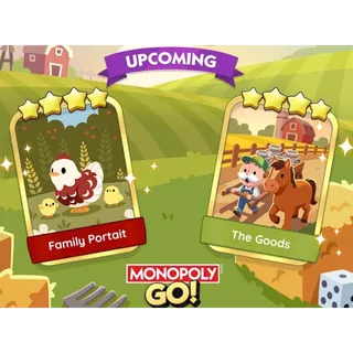 GOLDEN BLITZ MONOPOLY GO 4⭐  Family Portait  +  The Goods