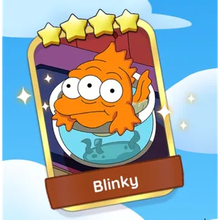 Blinky 4⭐ GOLD STICKER MONOPOLY GO GOLDEN BLITZ